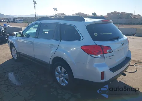2010 Subaru Outback 3.6R Limited z USA, uszkodzony, nr VIN 4S4BRELC1A2311813